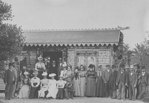 Indvielsen af huset på Holte stationen d. 21. juli 1899.