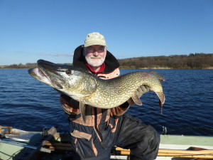 Gorm Siiger er en af de dygtige fiskere. Her med en på 10,9 kg fra Tissø fanget d. 16. marts.