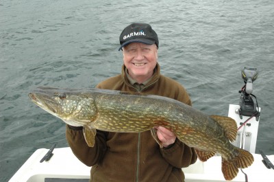 Vores præmiefiskregistrator, Per B., har haft travlt de første 10 dage af maj. Han fik dog tid til en tur på Furesøen, der gav denne flotte gedde på 9,1 kg.