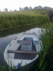 Den nye båd. Ved sådant et syn får man omgående lyst til en fisketur.